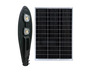 Đèn đường năng lượng mặt trời chiếc lá 100W cao cấp