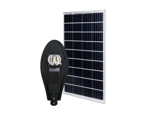 Đèn đường năng lượng mặt trời chiếc lá 50W cao cấp