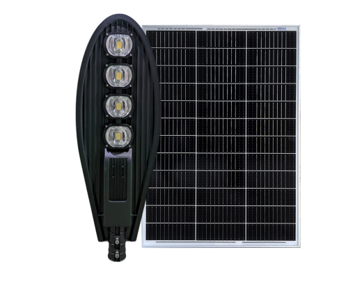 Đèn đường năng lượng mặt trời chiếc lá 200W cao cấp