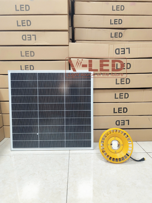 Đèn pha năng lượng mặt trời chống nổ UFO 50W - Ảnh 2