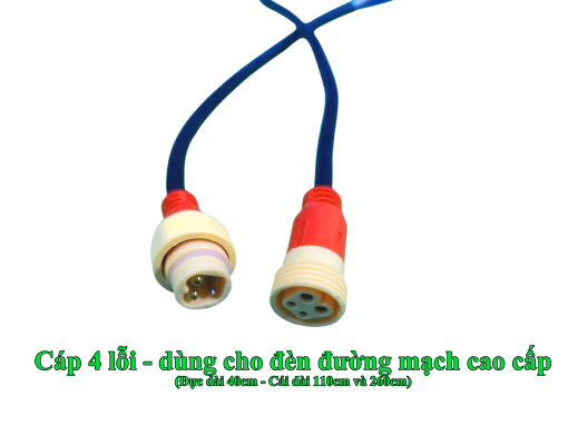 Cáp 4 lỗi - dùng cho đèn đường cao cấp - Ảnh 2