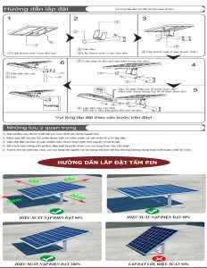 hướng dẫn lắp tấm pin năng lượng