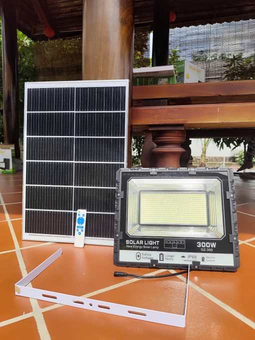 Đèn pha năng lượng mặt trời 300W (Led 5730, 804 mắt Led) - Ảnh 6