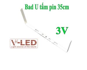 Thanh U - đỡ tấm pin 35cm