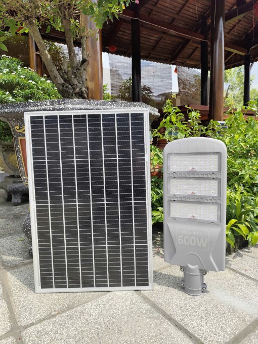 Đèn đường năng lượng mặt trời bàn chải module 600W - Ảnh 6