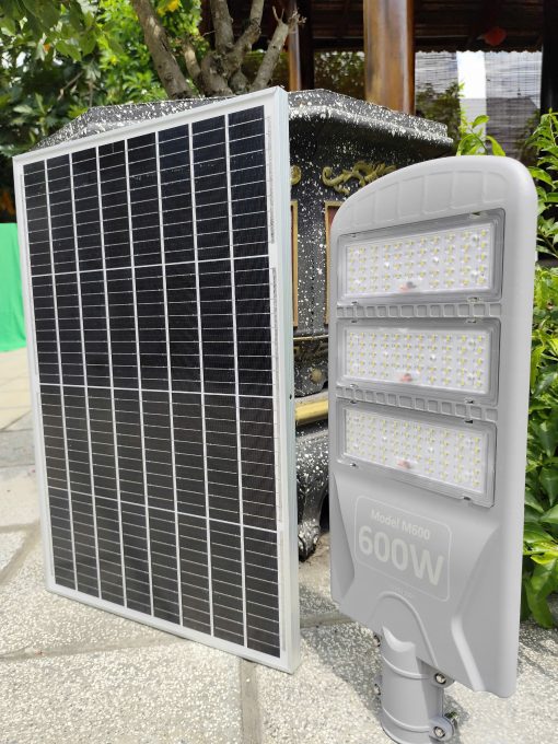Đèn đường năng lượng mặt trời bàn chải module 600W - Ảnh 5