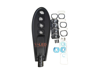 Vỏ đèn lá NLMT 200W V-LED chính hãng