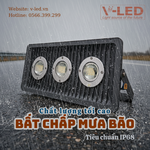Đèn pha NLMT v-led